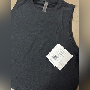 Beyond Yoga Charcoal Sleeveless Top